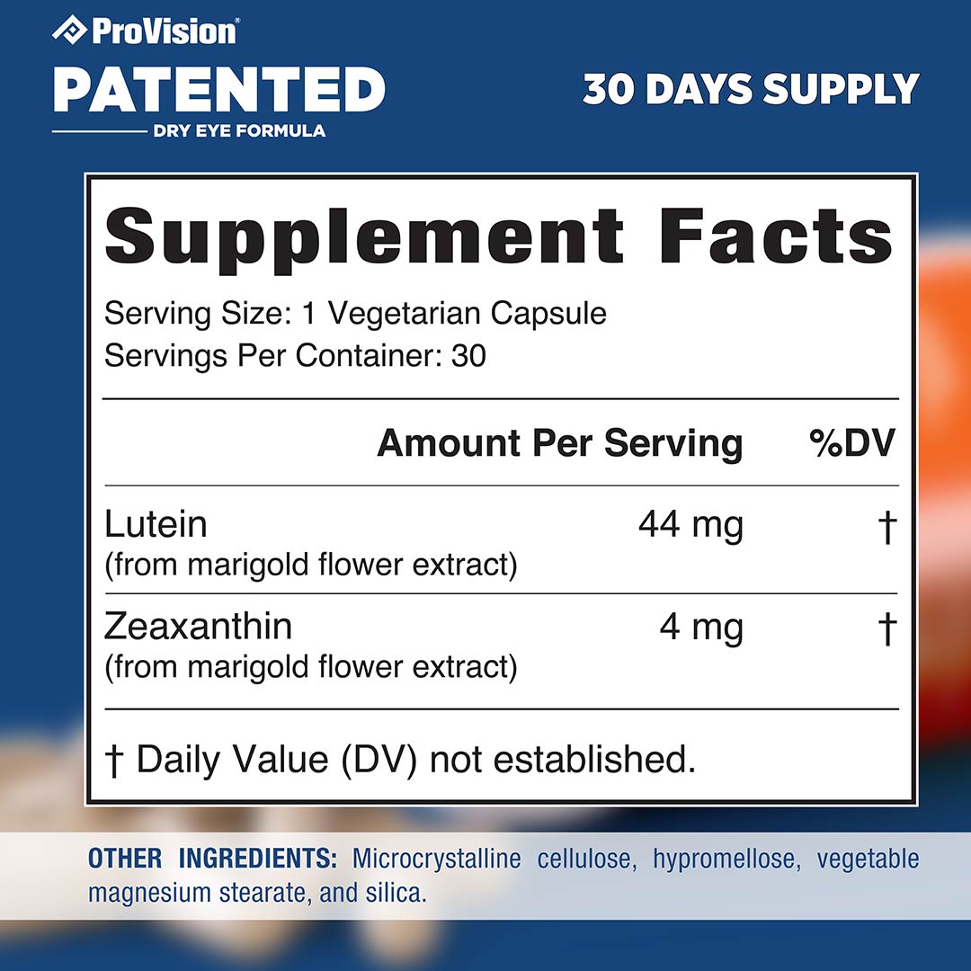 Lutein & Zeaxanthin